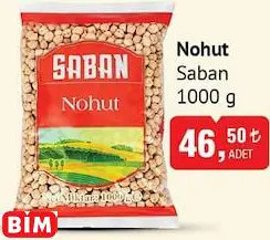 SABAN NOHUT 1000 G SABAN NOHUT 1000 G